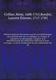 Histoire g?n?rale des auteurs sacr?s et eccl?siastiques : qui contient leur vie, le catalogue, la critique, le jugement, la chronologie, l'analyse & le d?nombrement des diff?rentes ?ditions de leurs ouvrages : ce qu'ils renferment de plus int?res, Ceillier, R?mi, 1688-1761,Rondet, Laurent ?tienne, 1717-1785 
