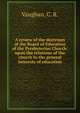 A review of the doctrines of the Board of Education of the Presbyterian Church: upon the relations of the church to the general interests of education, Vaughan, C. R. 
