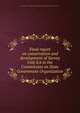 Final report on conservation and development of Survey Unit 8.b to the Commission on State Government Organization, Connecticut. Commission on State Government Organization. Survey Unit #8.b 
