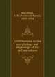 Contributions to the morphology and physiology of the cell microform, Macallum, A. B. (Archibald Byron), 1859-1934 