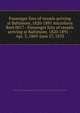 Passenger lists of vessels arriving at Baltimore, 1820-1891 microform. Reel 0017 - Passenger lists of vessels arriving at Baltimore, 1820-1891 - Apr. 3, 1869-June 27, 1870, United States. Bureau of Immigration,United States. Bureau of Customs,United States. National Archives and Records Service 