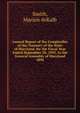Annual Report of the Comptroller of the Treasury of the State of Maryland, for the Fiscal Year Ended September 30, 1895, to the General Assembly of Maryland.. 1896, Smith, Marion deKalb 