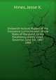 Sixteenth Annual Report of the Insurance Commissioner of the State of Maryland, to His Excellency, Henry Lloyd, Governor, June 1st, 1887.. 1888, Hines, Jesse K. 