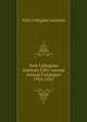 York Collegiate Institute Fifty-second Annual Catalogue. 1924-1925, York Collegiate Institute 