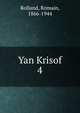Yan Krisof. 4, Romain Rolland 