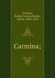 Carmina;, Avienus, Rufius Festus,Holder, Alfred, 1840-1916 