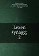 Lexen synagg;. 2, Photius I, Saint, Patriarch of Constantinople, ca. 820-ca. 891,Porson, Richard, 1759-1808 
