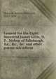 Lament for the Right Reverend James Gillis, D.D., bishop of Edinburgh, &c., &c., &c. and other poems microform, Dawson, Aeneas McDonell, 1810-1894 
