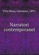 Narratori contemporanei, Titta Rosa, Giovanni, 1891- 