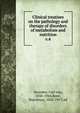 Clinical treatises on the pathology and therapy of disorders of metabolism and nutrition. v.4, Noorden, Carl von, 1858-1944,Reed, Boardman, 1842-1917, ed 