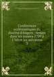 Conf?rences eccl?siastiques du dioc?se d'Angers : tenues dans les ann?es 1709 ? 1760 et les suivantes, Eglise catholique. Dioc?se d'Angers (France),Cotelle de La Blandini?re, Jean Pierre, 1709-1795,Babin, Fran?ois, 1651-1734 