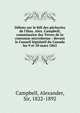 D?bats sur le bill des p?cheries de l'Hon. Alex. Campbell, commissaire des Terres de la couronne microforme : devant le Conseil l?gislatif du Canada les 9 et 10 mars 1865, Campbell, Alexander, Sir, 1822-1892 