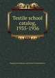 Textile school catalog, 1935-1936, Pennsylvania Museum and School of Industrial Art 