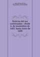 Noticias del sur continuadas : desde 6. de nouiembre de 1685. hasta iunio de 1688, L?pez y Mart?nez, Francisco, 1648-1696,L?pez y Mart?nez, Juan Luis, marqu?s del Risco, d. 1732. fmo RPJCB 