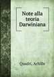 Note alla teoria Darwiniana, Quadri, Achille 