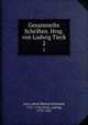 Gesammelte Schriften. Hrsg. von Ludwig Tieck. 2, Lenz, Jakob Michael Reinhold, 1751-1792,Tieck, Ludwig, 1773-1853 