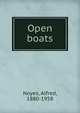 Open boats, Noyes Alfred 