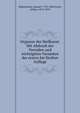 Organon der Heilkunst. Mit Abdruck der Vorreden und wichtigsten Varianten der ersten bis f?nften Auflage, Hahnemann, Samuel, 1755-1843,Lutze, Arthur, 1813-1870 