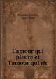 L'amour qui pleure et l'amour qui rit, Mendes Catulle 