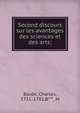 Second discours sur les avantages des sciences et des arts;, Borde, Charles, 1711-1781,B***, M 