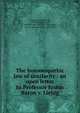 The homoeopathic law of similarity : an open letter to Professor Justus Baron v. Liebig, Grauvogl, Eduard von, d. 1877,Liebig, Justus, Freiherr von, 1803-1873,Shipman, Geo. E. (George Elias), 1820-1893 