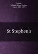 St Stephen's, Edward Bulwer Lytton 
