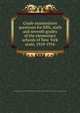 Grade examination questions for fifth, sixth and seventh grades of the elementary schools of New York state, 1910-1916, New York state association of district superintendents. Grade examinations committee. [from old catalog] 