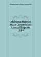 Alabama Baptist State Convention Annual Reports 1889, Alabama Baptist State Convention 