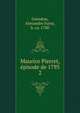 Maurice Pierret, pisode de 1793. 2, Guesdon, Alexandre Fursy, b. ca. 1780 