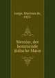 Messias, der kommende judische Mann, Jonge, Marinus de, 1925- 