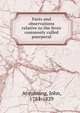 Facts and observations relative to the fever commonly called puerperal, Armstrong, John, 1784-1829 