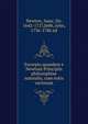 Excerpta quaedam e Newtoni Principiis philosophiae naturalis, cum notis variorum, Newton, Isaac, Sir, 1642-1727,Jebb, John, 1736-1786 ed 