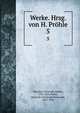 Werke. Hrsg. von H. Prhle. 5, Wieland, Christoph Martin, 1733-1813,Pr?hle, Heinrich Christoph Ferdinand, 1822-1895 