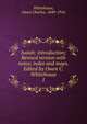 Isaiah: introduction; Revised version with notes; index and maps. Edited by Owen C. Whitehouse. 1, Whitehouse, Owen Charles, 1849-1916 