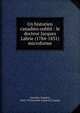 Un historien canadien oubli? : le docteur Jacques Labrie (1784-1831) microforme, Gosselin, Auguste, 1843-1918,Soci?t? royale du Canada 