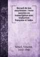 Recueil de lois assyriennes : texte assyrien en transcription avec traduction fran?aise et index, Scheil, Vincent, 1850-1940 