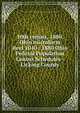 10th census, 1880, Ohio microform. Reel 1040 - 1880 Ohio Federal Population Census Schedules - Licking County, United States. Bureau of the Census,United States. National Archives and Records Service 