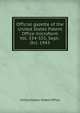 Official gazette of the United States Patent Office microform. Vol. 554-555, Sept.-Oct. 1943, United States. Patent Office 