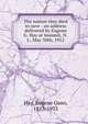 The nation they died to save : an address delivered by Eugene G. Hay at Summit, N.J., May 30th, 1912, Hay, Eugene Gano, 1853-1933 