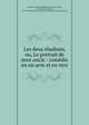 Les deux ?tudians, ou, Le portrait de mon oncle : com?die en un acte et en vers, Roustan, Am?d?e Philippe,Jouslin de La Salle, M. (Armand-Fran?ois), 1797?-1863,Th??tre du Gymnase-Dramatique (Paris, France) 