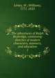 The adventures of Ralph Reybridge, containing sketches of modern characters, manners, and education. 1, Linley, W. (William), 1771-1835 