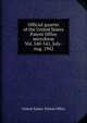 Official gazette of the United States Patent Office microform. Vol. 540-541, July-Aug. 1942, United States. Patent Office 