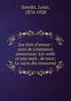 Les ilots d'amour : suivi de L'initiation amoureuse: Les mille et une nuits . de noce; Le sacre des innocents, Sonolet, Louis, 1874-1928 