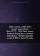 10th census, 1880, New Jersey microform. Reel 0771 - 1880 New Jersey Federal Population Census Schedules - Bergen County (cont`d: ED 2, sheet 3-end), United States. Bureau of the Census,United States. National Archives and Records Service 