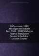 10th census, 1880, Michigan microform. Reel 0585 - 1880 Michigan Federal Population Census Schedules - Jackson County, United States. Bureau of the Census,United States. National Archives and Records Service 