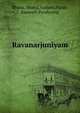 Ravanarjuniyam, Bhima, Bhatta,ivadatta,Parab, Kasinath Pandurang 