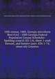 10th census, 1880, Georgia microform. Reel 0165 - 1880 Georgia Federal Population Census Schedules - Spalding (cont`d: ED 116, sheet 1-end) Stewart, and Sumter (part: EDs 1-74, sheet 60) Counties, United States. Bureau of the Census,United States. National Archives and Records Service 