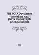 FBI FOIA Document - american nazi party monograph pt02.pdf anpm, FBI 