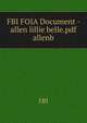 FBI FOIA Document - allen lillie belle.pdf allenb, FBI 