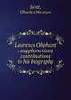 Laurence Oliphant : supplementary contributions to his biography, Scott, Charles Newton 